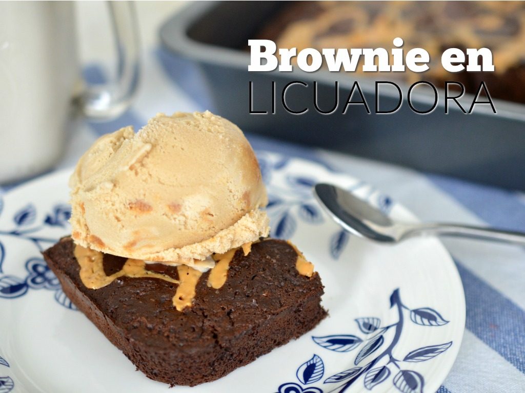 Brownie en licuadora, ¡la forma más fácil de hacerlos! | Gastroglam