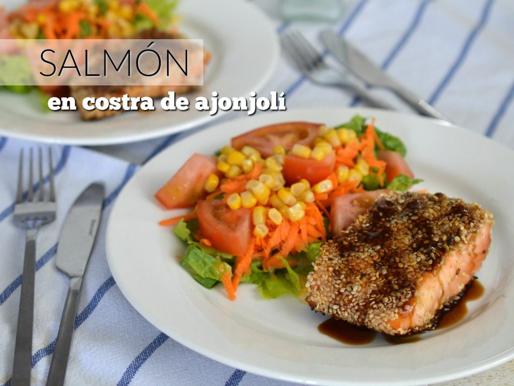 Receta de salmón con costra de ajonjolí, ¡antójate! | Gastroglam